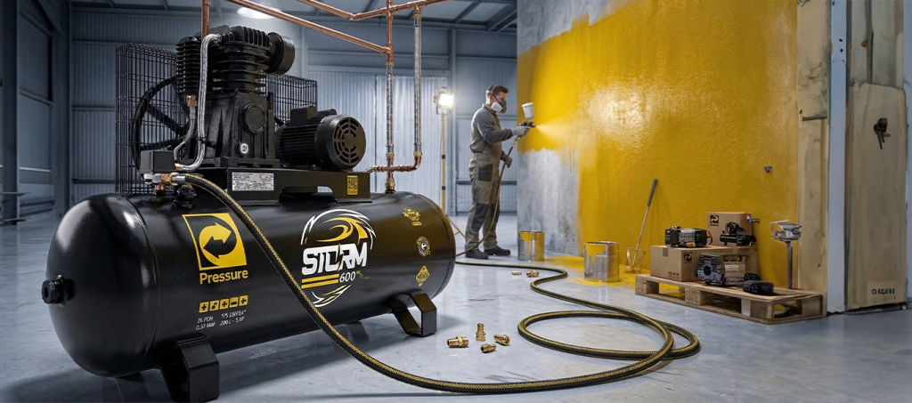 Compressor de ar para pintura profissional