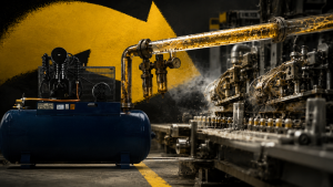 Ar comprimido contaminado: como ele compromete a produção industrial?
